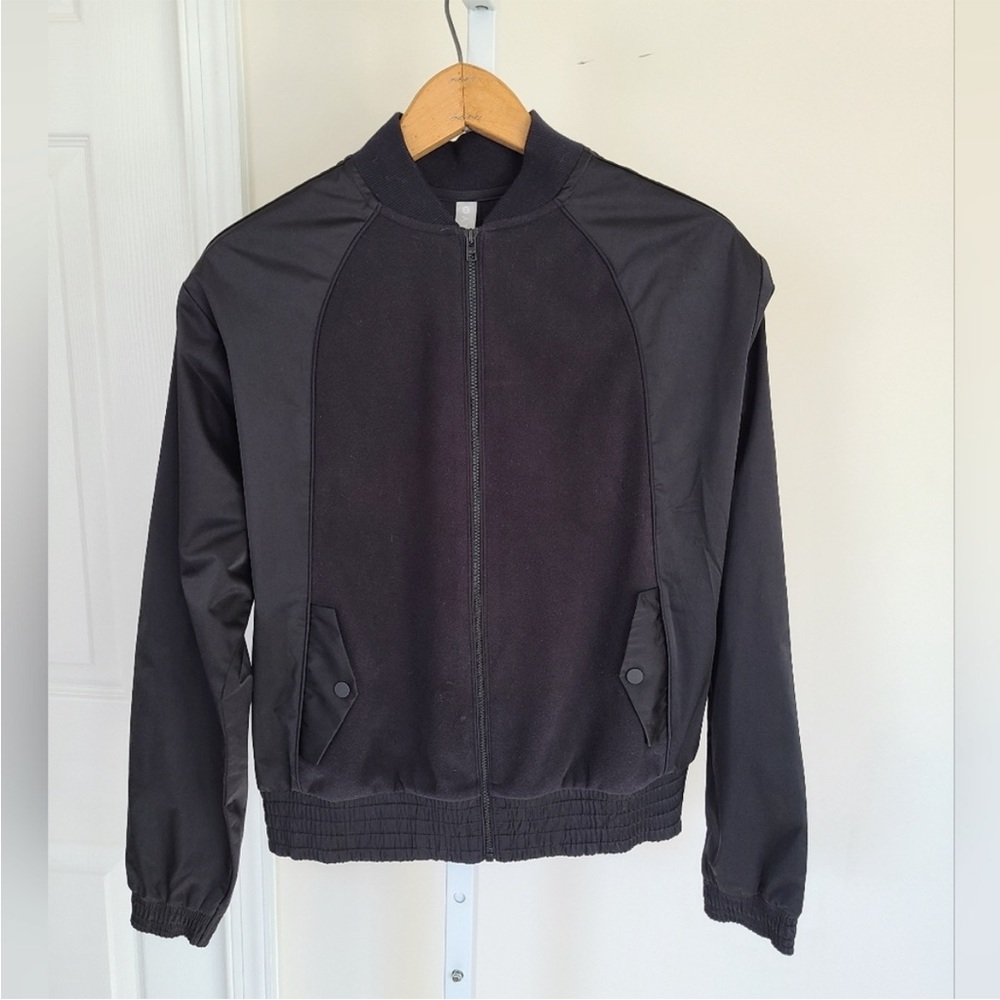 Athleta Full Zip Zion Bomber Microfleece and Polyester size XXS - Picture 6 of 13